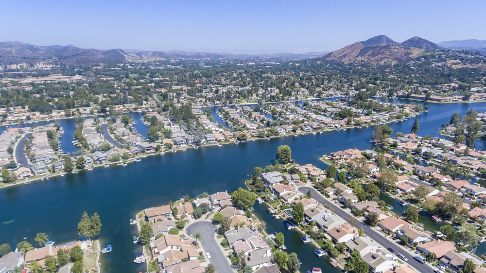 Westlake Village lake